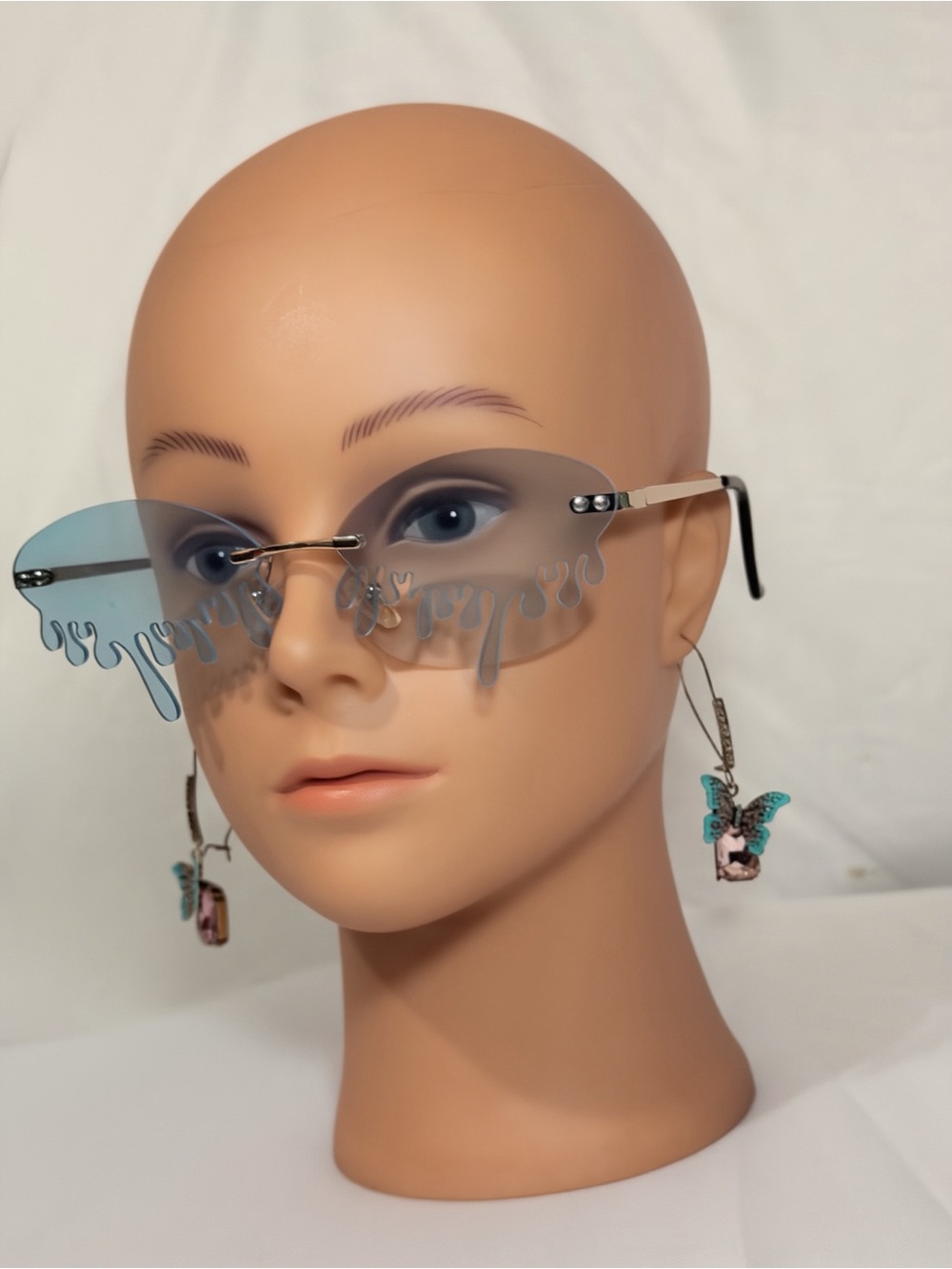 Drip Drip Sunglasses Blue Os